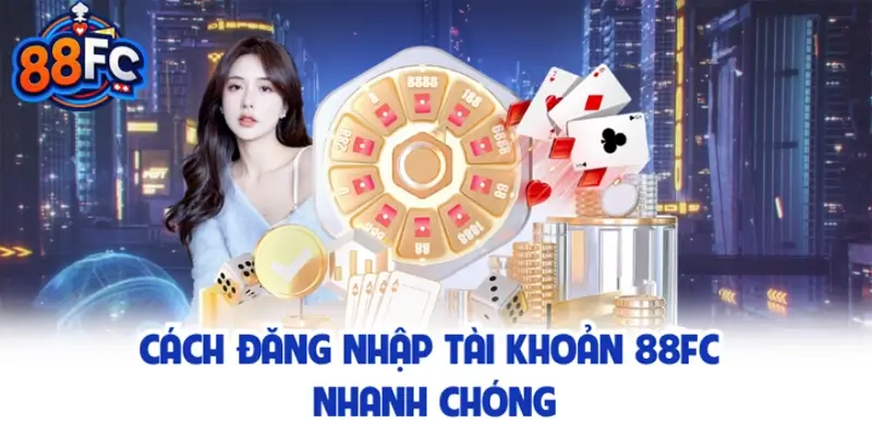 Cách đăng nhập tài khoản 88FC nhanh chóng cho hội viên