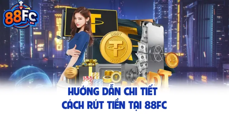 Hướng dẫn chi tiết cách rút tiền 88FC
